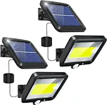 Super Bright 2 PACK LED Solar Flood Lights
